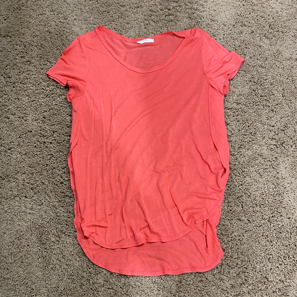 Women short sleeve basic tee